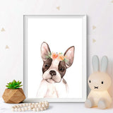 tableau dessin d’un Shiba