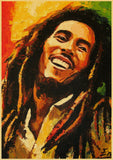 tableau Bob Marley nostalgique