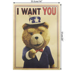 Teddy Bear Funny Posters Motivational Posters Sitting Room 