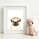 tableau dessin d’un Shiba