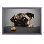 tableau chien et cookies