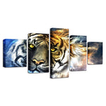 tableau tigre galaxie