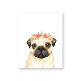 tableau dessin d’un Shiba