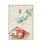 tableau japonais pomme