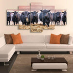 tableau vaches noires