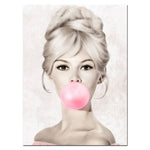 tableau bulle bleue