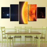 tableau d’une éclypse solaire