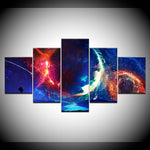 tableau terre explosion spatiale