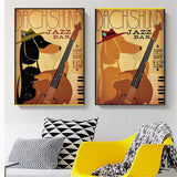 tableau musique dog