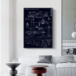 Tableau enfant explication avion