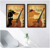 tableau musique dog