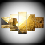 tableau d’une pyramide en Egypte