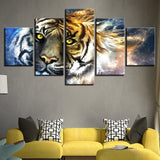 tableau tigre galaxie