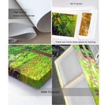 tableau tête flippante blanche