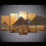 tableau pyramide en Egypte