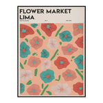 Tableau fleurs vintages lima