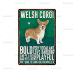 tableau Tin Sign