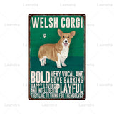 tableau Tin Sign