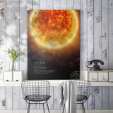 tableau affiche The sun