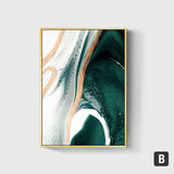tableau peinture abstraite moderne plage