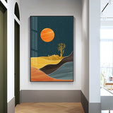 tableau scandinave abstrait