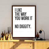 tableau I Like The Way You Work It