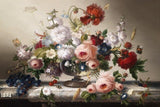 tableau peinture classique fleurs