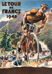 Affiche vintage tour de France 1948