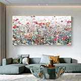 tableau peinture pleins de fleurs