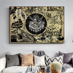 tableau poster style pirate