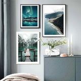 tableau montagne scandinave