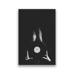 tableau vinyle noir