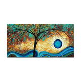 tableau peinture arbre style africain