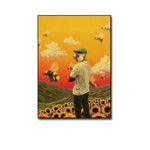 tableau Tyler champ de tournesol