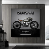 Nordic Vintage Posters Classic Motorcycle Canvas Painting 