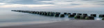 tableau photo rocher dans la mer
