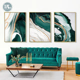 tableau peinture abstraite moderne plage