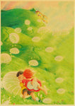 Affiche champignon japonais