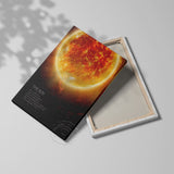 tableau affiche The sun
