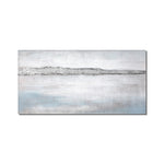 tableau grand lac et montagne de glace