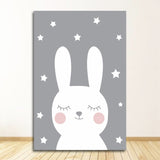 tableau lapin pour enfant