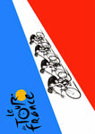 Affiche vintage vélo france