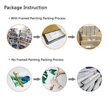 tableau chiots dans le panier