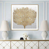 tableau arbre de vie en or