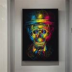 tableau Skull Gentleman