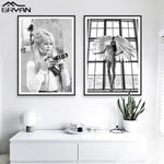 tableau noir et blanc talon noir