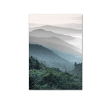tableau montagne scandinave