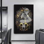 tableau couple de gothique