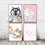 tableau husky et Iphone