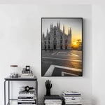 tableau Tour Eifel en or